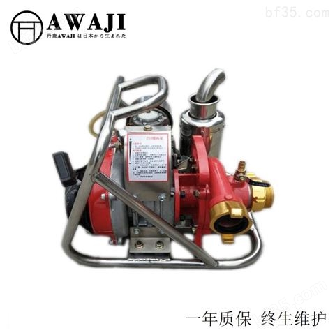 上海丹鹿汽油森林消防水泵报价